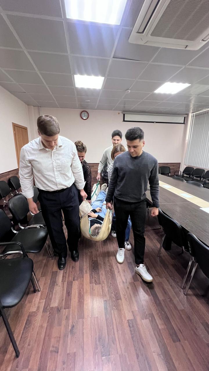 Инструктаж по оказанию первой помощи в управе Марьино