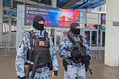 Безопасность баскетбольного матча в Москве обеспечила Росгвардия