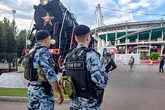 Росгвардия обеспечила безопасность матчей 3-го тура РПЛ в Москве