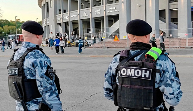 Столичные росгвардейцы обеспечили безопасность футбольного матча